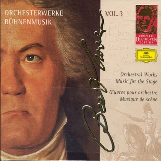 ORCHESTRAL WORKS: MUSIC FOR THE STAGE [COMPLETE BEETHOVEN EDITION VOL.3]