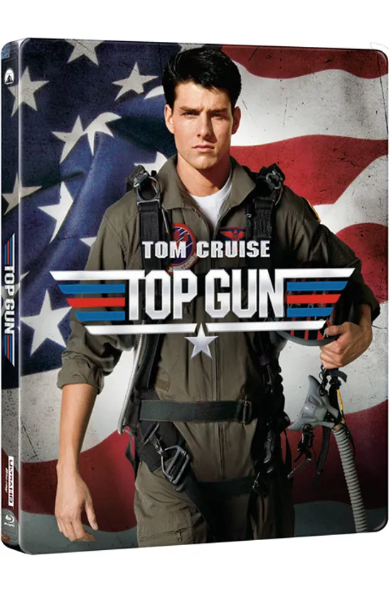 탑건 4K UHD+BD [40주년 스틸북 한정판] [TOP GUN]