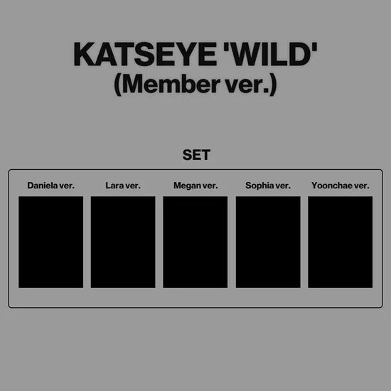WILD [MEMBER VER] [5종 세트]