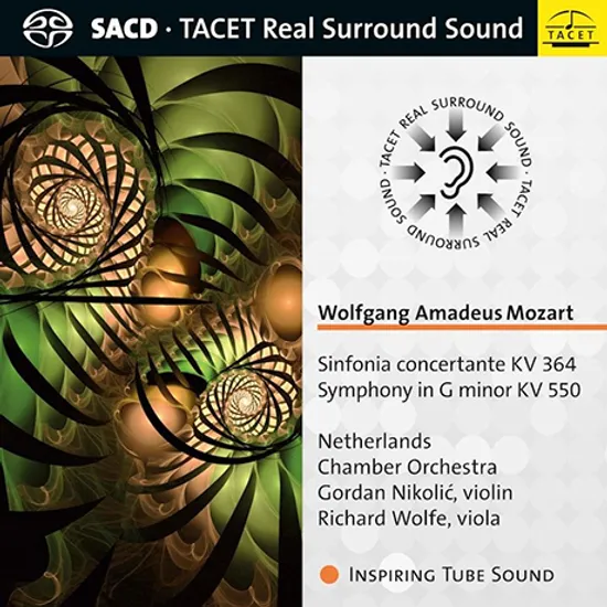 SINFONIA CONCERTANTE KV.364, SYMPHONY K.550/ GORDAN NIKOLIC, RICHARD WOLFE [SACD HYBRID] [모차르트: 신포니아 콘체르탄테, 교향곡 40번 G단조]