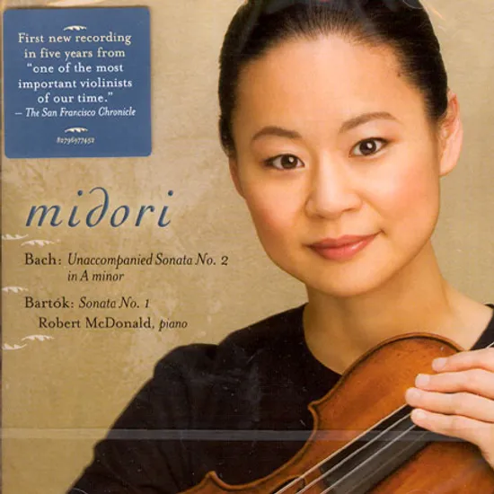UNACCOMPANIED SONATA NO.2/ SONATA NO.1/ MIDORI [바흐: 무반주 바이올린소나타]