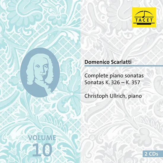 COMPLETE PIANO SONATAS VOL.10 - K.326-357/ CHRISTOPH ULLRICH [스카를라티: 건반 소나타 10집 - 크리스토프 울리히]