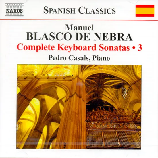 COMPLETE KEYBOARD SONATAS 3/ PEDRO CASALS