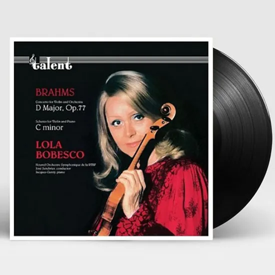 CONCERTO FOR VIOLIN AND ORCHESTRA/ LOLA BOBESCO [LP] [롤라 보베스코: 브람스 바이올린 협주곡과 소나타]