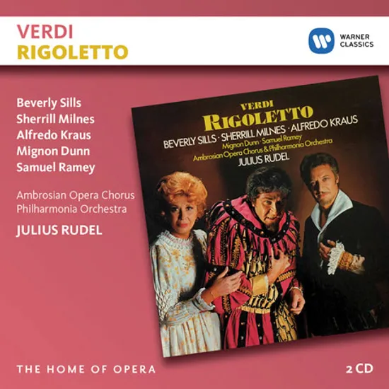 RIGOLETTO/ JULIUS RUDEL [THE HOME OF OPERA] [베르디: 리골레토]