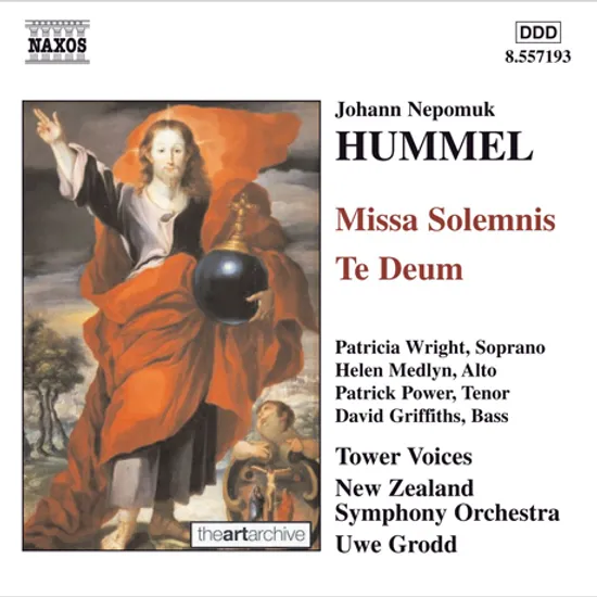 MISSA SOLEMNIS, TE DEUM/ UWE GRODD [훔멜: 장엄미사, 테 데움]