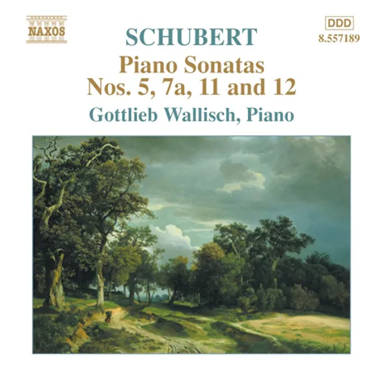 PIANO SONATAS NOS.5, 7, 11, 12/ GOTTLIEB WALLISCH [슈베르트: 피아노 소나타 - 고틀리프 발리쉬]