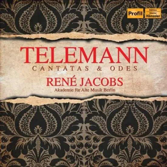 CANTATAS & ODES/ RENE JACOBS