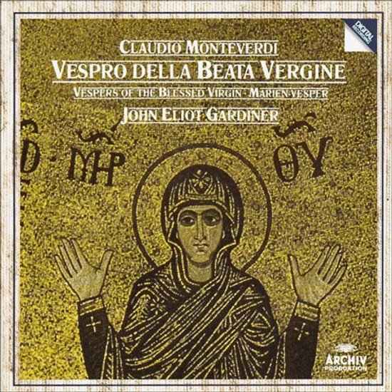 VESPRO DELLA BEATA VERGINE/ JOHN ELIOT GARDINER [몬테베르디: 성모 마리아의 저녁기도 - 존 엘리엇 가디너]