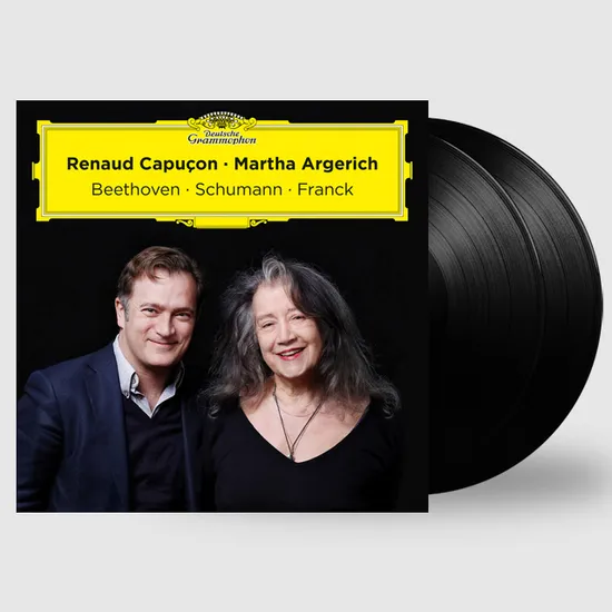 BEETHOVEN, SCHUMANN, FRANCK [베토벤, 슈만, 프랑크: 바이올린 소나타 - 르노 카퓌송, 마르타 아르헤리치] [LP]