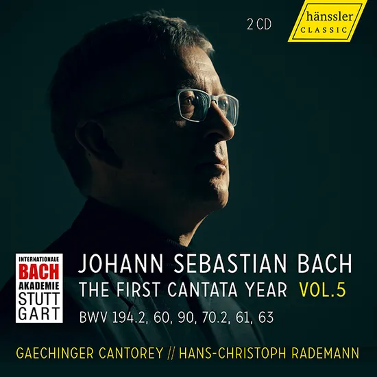 THE FIRST CANTATA YEAR VOL.5/ HANS-CHRISTOPH RADEMANN [바흐 칸타타 5집 - 한스-크리스토프 라데만]