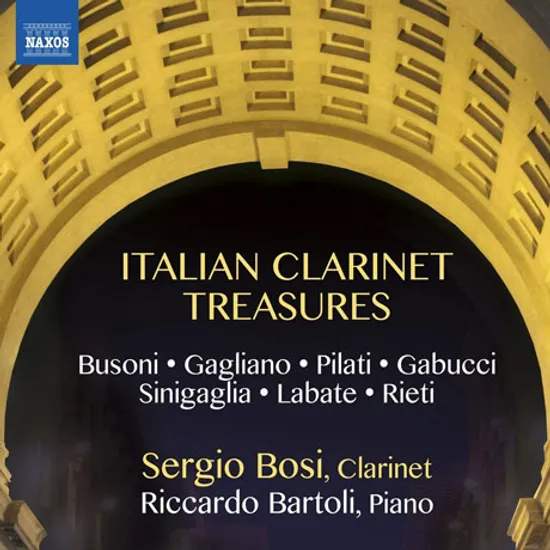ITALIAN CLARINET TREASURES/ SERGIO BOSI, RICCARDO BARTOLI [이탈리아 작곡가들의 클라리넷과 피아노를 위한 작품집]