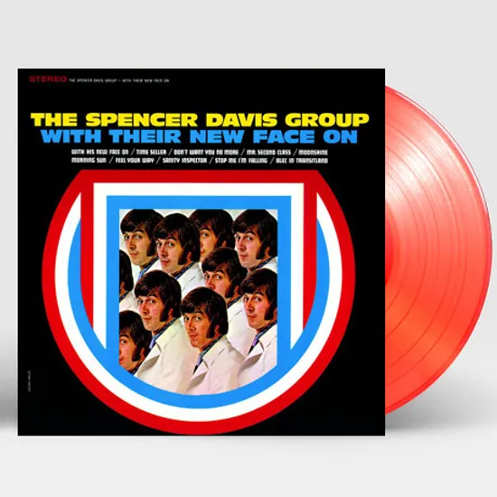 WITH THEIR NEW FACE ON [180G TRANSPARENT RED LP]