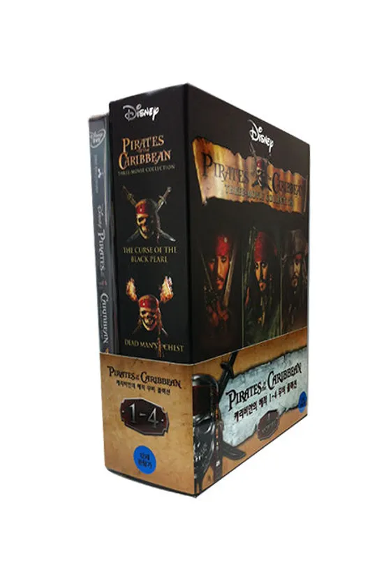 캐리비안의 해적 4부작 무비 콜렉션 [PIRATES OF THE CARIBBEAN]