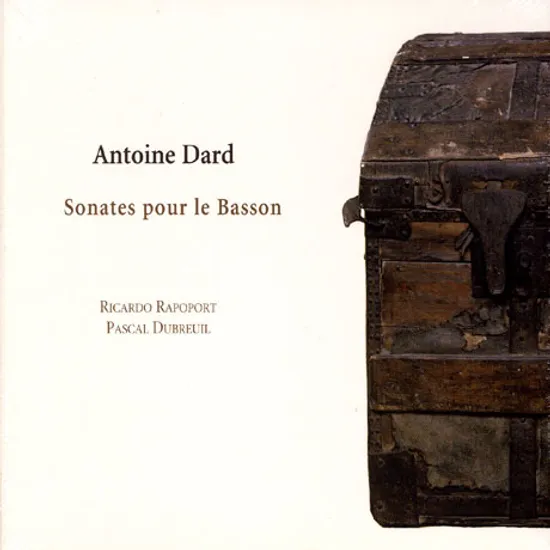 SONATES POUR LE BASSON/ RICARDO RAPOPORT