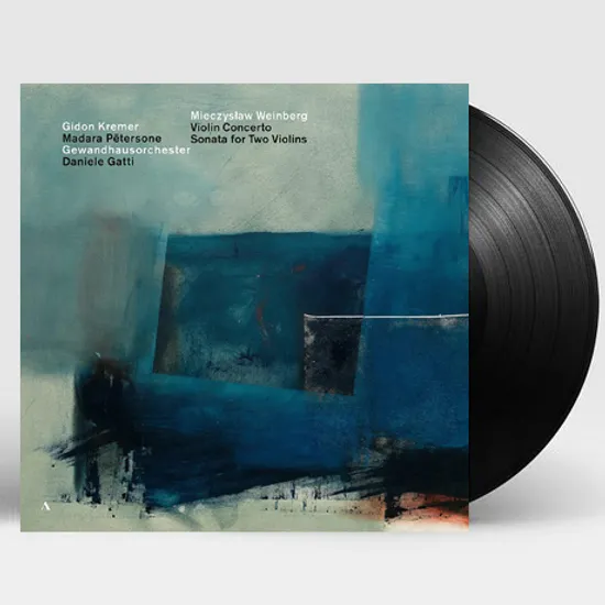 VIOLIN CONCERTO & SONATA FOR TWO VIOLINS/ MADARA PETERSONE, GIDON KREMER, DANIELE GATTI [바인베르크: 바이올린 협주곡, 소나타 - 기돈 크레머] [LP]