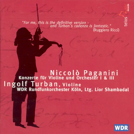CONCERTO FOR VIOLIN AND ORCHESTRA 1 & 3/ INGOLF TURBAN/ LIOR SHAMBADAL