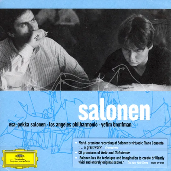 HELIX FOR ORCHESTRA/ YEFIM BRONFMAN, ESA-PEKKA SALONEN [살로넨: 작품집 - 브론프만]