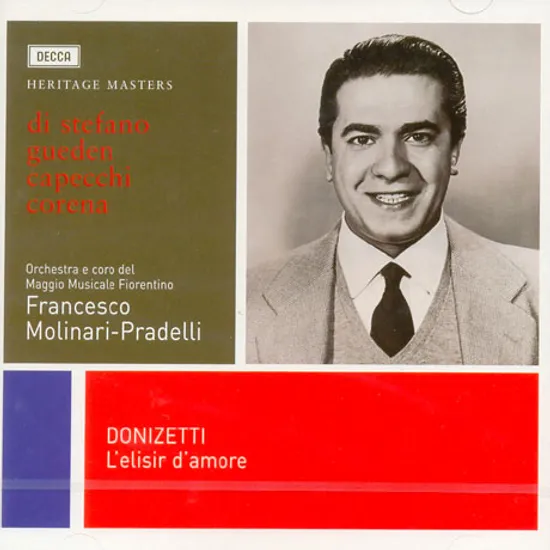 L`ELISIR D`AMORE/ FRANCESCO MOLINARI-PRADEELI [HERITAGE MASTERS]