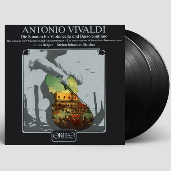 SONATAS FOR VIOLONCELLO AND BASSO CONTINUO/ JULIUS BERGER, STEFAN JOHANNES BLEICHER [120G LP] [비발디: 첼로와 베이스를 위한 소나타 - 율리우스 베르거]