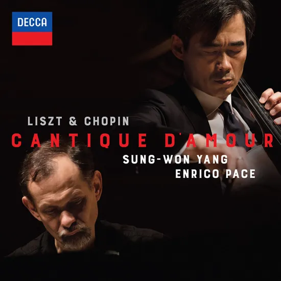 CANTIQUE D`AMOUR: LISZT & CHOPIN/ ENRICO PACE [2CD+1DVD] [리스트, 쇼팽: 사랑의 찬가 - 엔리코 파체]