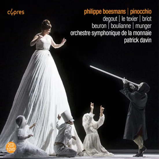 PINOCCHIO/ PATRICK DAVIN [2CD+1DVD(PAL방식)] [뵈스망: 오페라 <피노키오>]