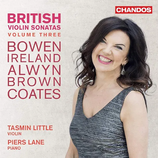 BRITISH VIOLIN SONATAS VOL.3/ PIERS LANE [브리티시 바이올린 소나타 3집: 보웬, 아일랜드, 올윈, 브라운, 코츠 - 타스민 리틀]