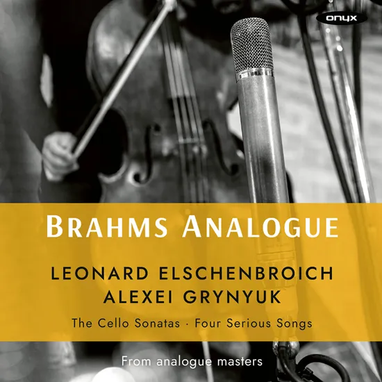 BRAHMS ANALOGUE/ LEONARD ELSCHENBROICH [브람스: 첼로 소나타 1, 2번 - 레오나드 엘센브로이흐
]