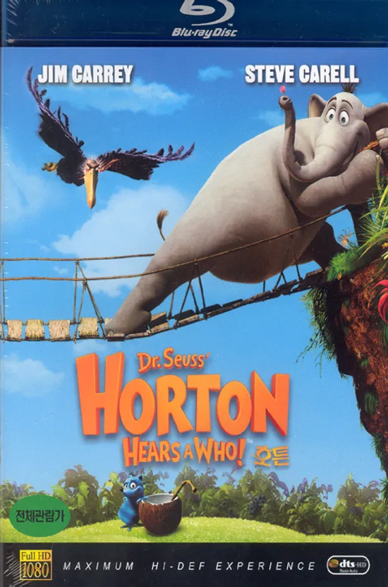 호튼 [DR.SEUSS`HORTON HEARS A WHO!] [13년 5월 폭스 블루레이 66종 프로모션]