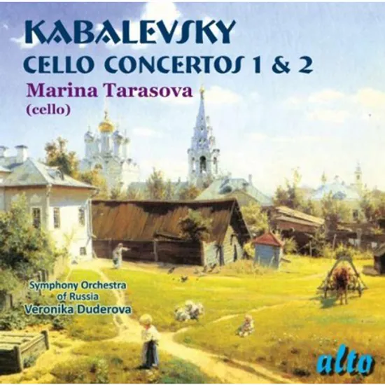CELLO CONCERTOS 1 & 2/ MARINA TARASOVA, VERONIKA DUDEROVA