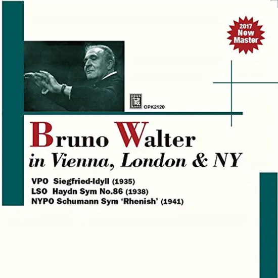 IN VIENNA, LONDON & NY/ BRUNO WALTER [브루노 발터가 지휘하는 빈, 런던, 뉴욕 필하모닉 오케스트라]