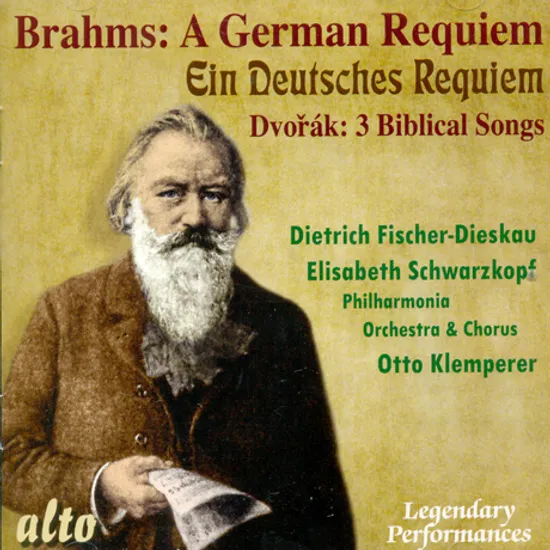 A GERMAN REQUIEM/ ELISABETH SCHWARZKOPF, OTTO KLEMPERER