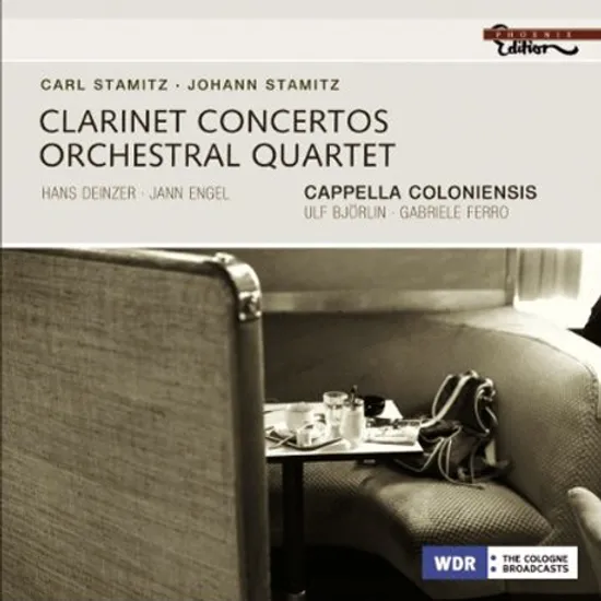 CLARINET CONCERTOS, ORCHESTRAL QUARTET/ CAPPELLA COLONIENSIS