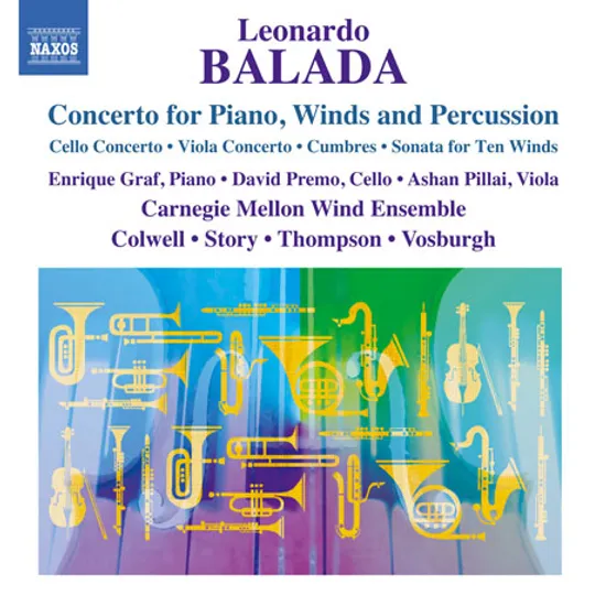 CONCERTO FOR PIANO, WINDS & PERCUSSION/ CARNEGIE MELLON WIND ENSEMBLE [발라다: 피아노, 목관 그리고 타악기를 위한 협주곡, 첼로와 9 연주자를 위한 협주곡 외]