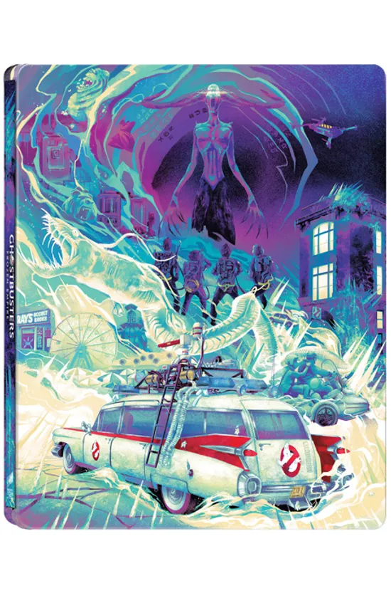 고스트버스터즈: 오싹한 뉴욕 4K UHD+BD [스틸북 한정판] [GHOSTBUSTERS: FROZEN EMPIRE]