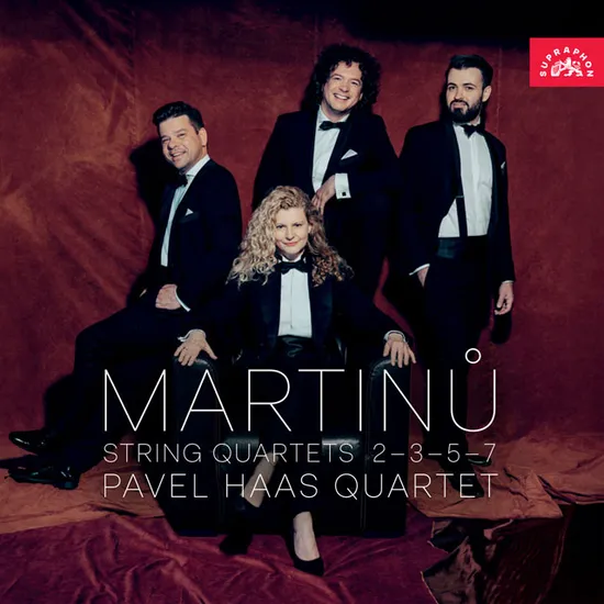 STRING QUARTETS 2, 3, 5, 7/ PAVEL HAAS QUARTET [마르티누: 현악사중주 2번, 3번, 5번, 7번 - 파벨 하스 콰르텟]