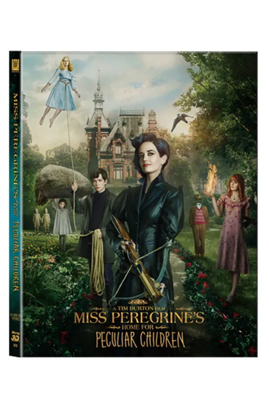 미스 페레그린과 이상한 아이들의 집 3D+2D [렌티큘러 오링 스틸북 한정판] [MISS PEREGRINE`S HOME FOR PECULIAR CHILDREN]