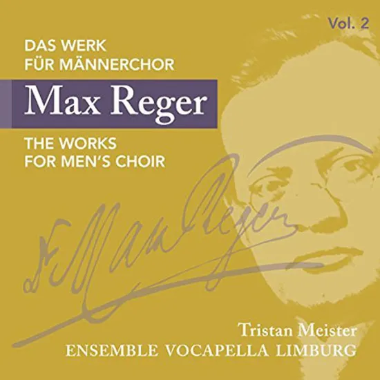 THE WORKS FOR MEN`S CHOIR/ ENSEMBLE VOCAPELLA LIMBURG, TRISTAN MEISTER [레거: 열 개의 노래, 열두 개의 마드리갈 편곡 - 앙상블 보카펠라 림부르크]