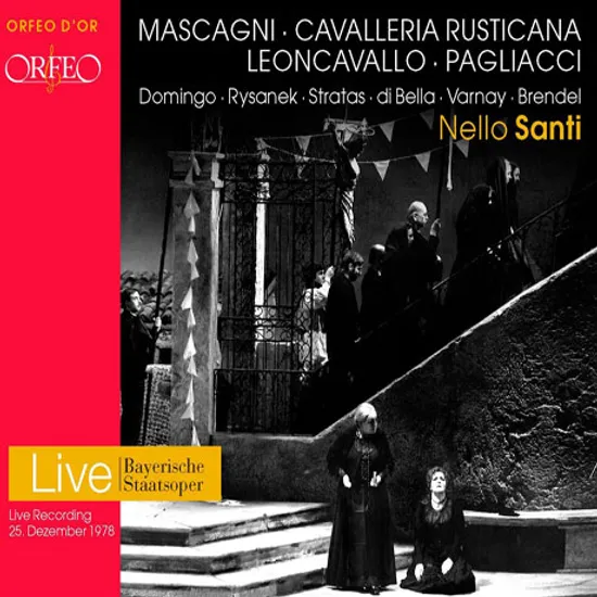 CAVALLERIA RUSTICANA & PAGLIACCI/ NELLO SANTI