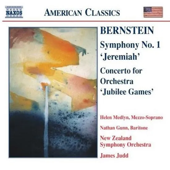 SYMPHONY NO.1 `JEREMIAH`/ JAMES JUDD (AMERICAN CLASSICS & GRAMOPHONE)