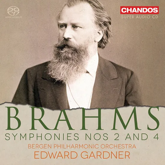 SYMPHONY NOS.2 & 4/ EDWARD GARDNER [브람스: 교향곡 2번 & 4번 - 에드워드 가드너] [SACD HYBRID]