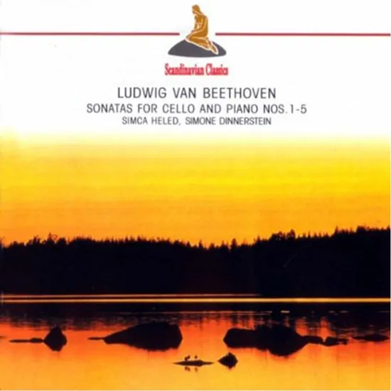 SONATAS FOR CELLO AND PIANO NOS.1-5/ SIMCA HELED, SIMONE DINNERSTEIN