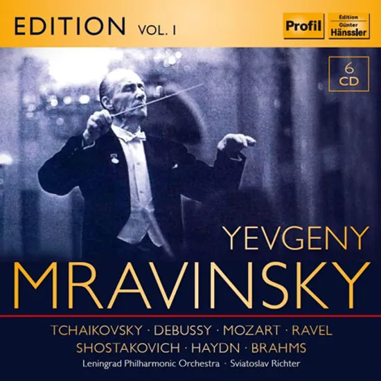 YEVGENY MRAVINSKY EDITION VOL.1/ SVIATOSLAV RICHTER [므라빈스키 에디션 1집: 차이코프스키, 드뷔시, 라벨, 브람스 외]