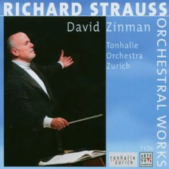 ORCHESTRAL WORKS/ DAVID ZINMAN [리하르트 슈트라우스: 관현악곡집 -  데이비드 진먼]