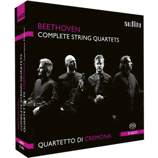 COMPLETE STRING QUARTETS/ QUARTETTO DI CREMONA [SACD HYBRID] [베토벤: 현악사중주 전집 - 크레모나 사중주단]
