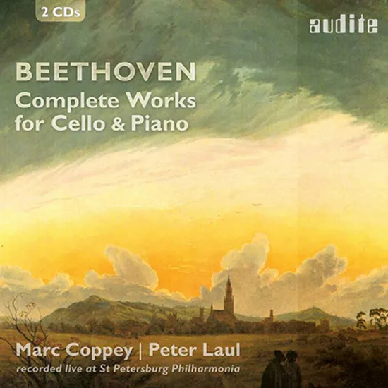 COMPLETE WORKS FOR CELLO & PIANO/ MARC COPPEY, PETER LAUL [베토벤: 첼로 소나타 전곡 - 마르크 코페이]