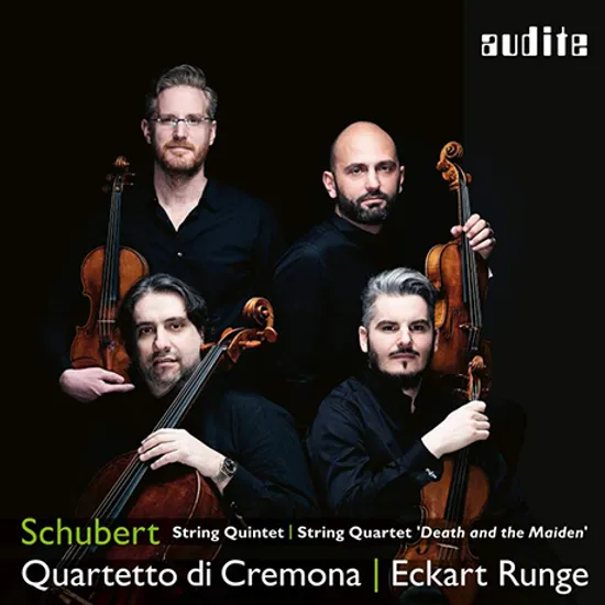 STRING QUINTET & QUARTET ”DEATH AND MAIDEN”/ ECKART RUNGE, QUARTETTO DI CREMONA [슈베르트: 현악 오중주, 죽음과 소녀 - 크레모나 사중주단]