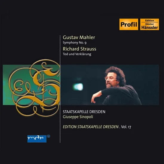 SYMPHONY NO.9 & TOD UND VERKLARUNG/ GIUSEPPE SINOPOLI [EDITION STAATSKAPELLE DRESDEN VOL.17] [말러: 교향곡 9번, R. 슈트라우스: 죽음과 변용 - 시노폴리]