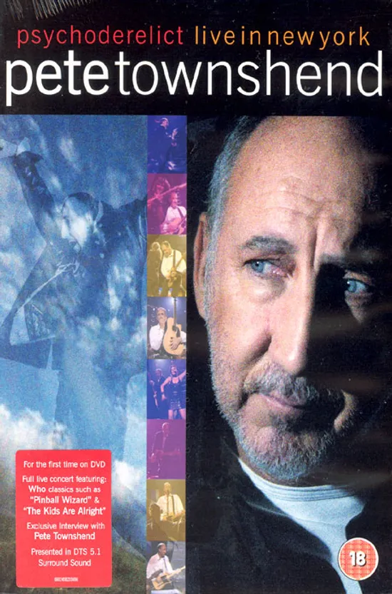 PETE TOWNSHEND: PSYCHODERELICT-LIVE IN NEW YORK [피트 타운센드: 뉴욕라이브-PAL방식]