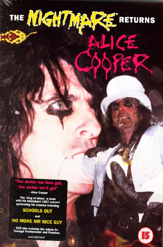 THE NIGHTMARE RETURNS [앨리스 쿠퍼: 나이트메어 리턴스] [PAL방식]